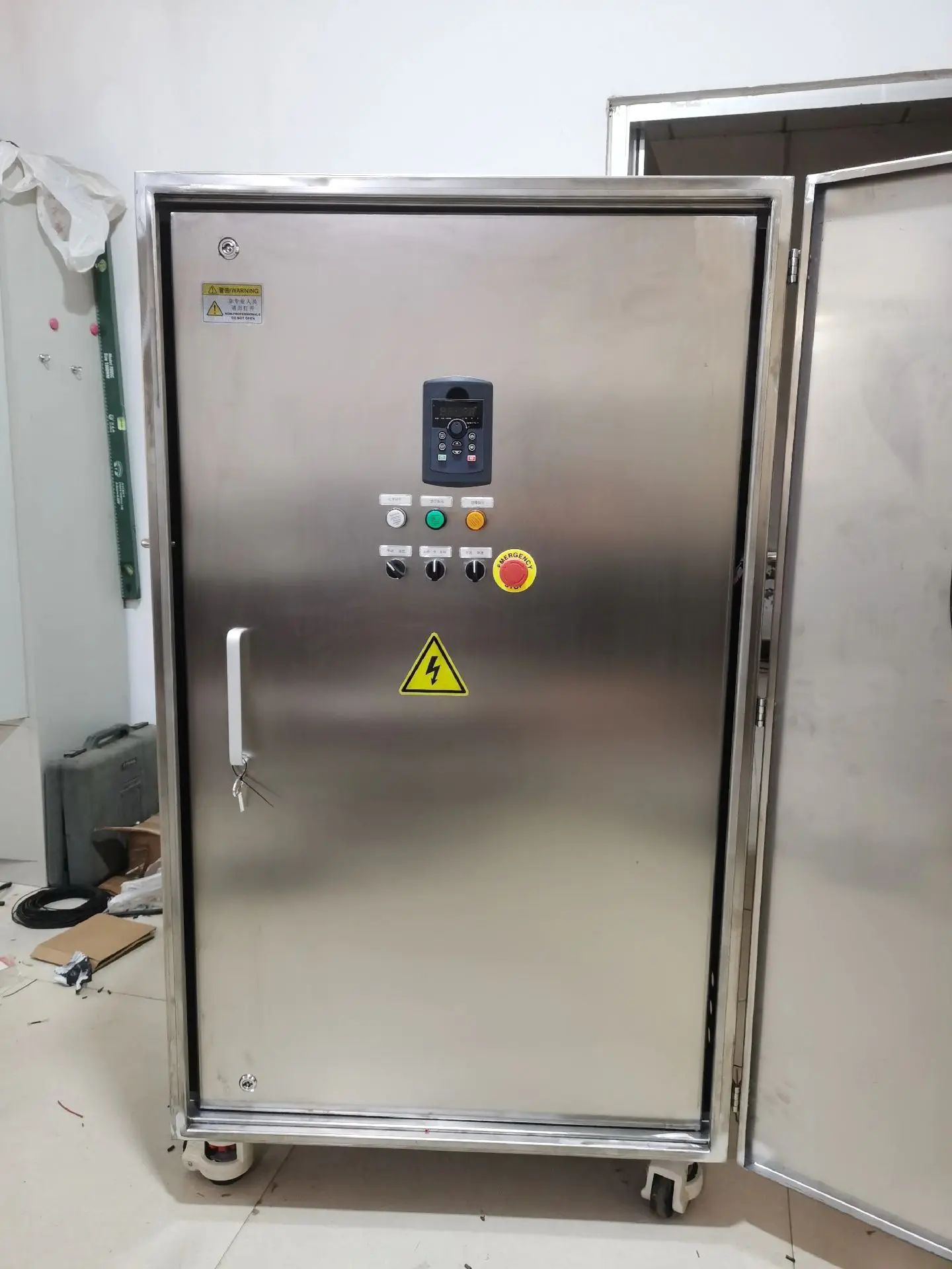 armário elétrico de aço inoxidável 34