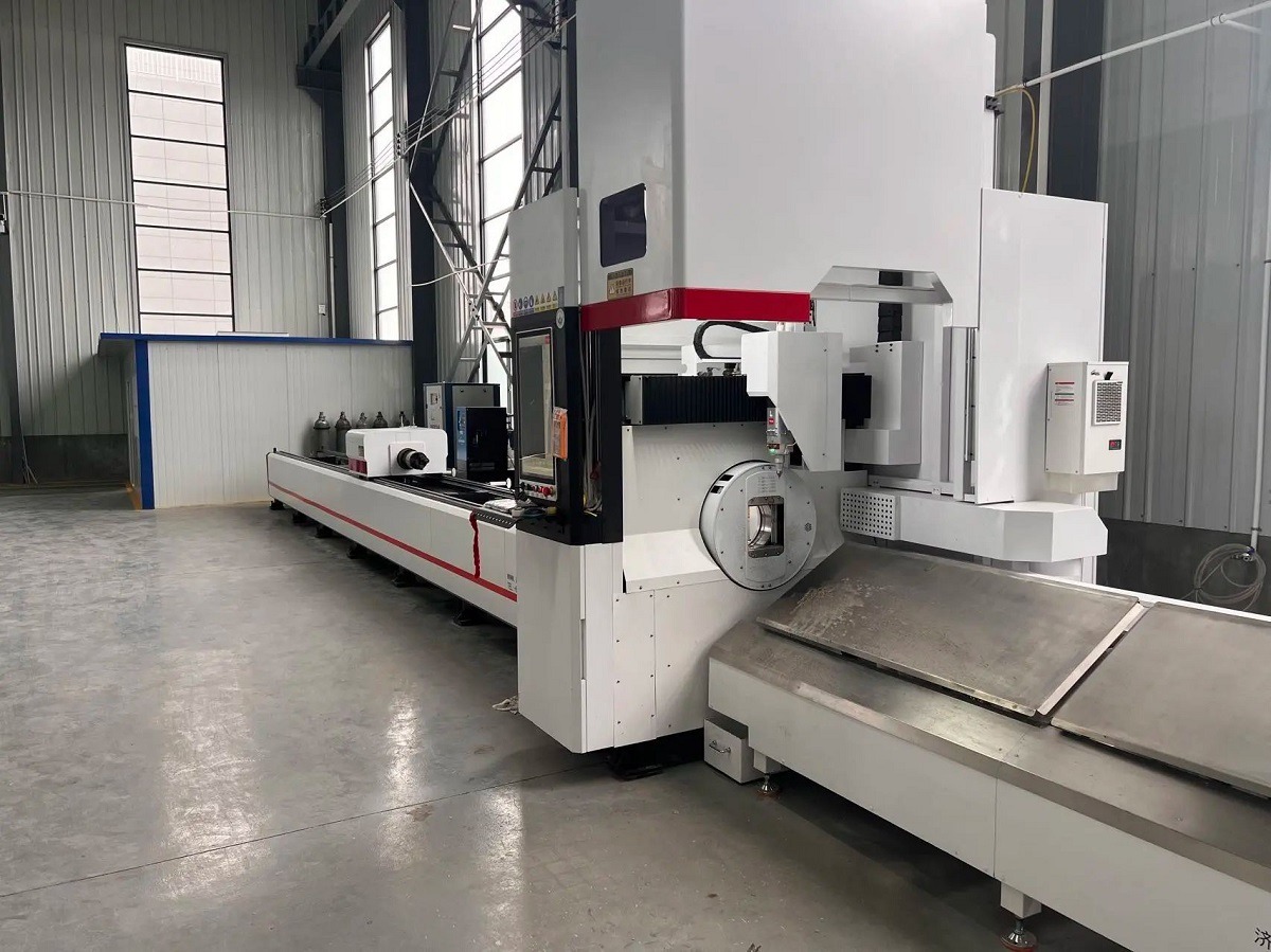 zero tailing tube laser cutting machine with servo motor