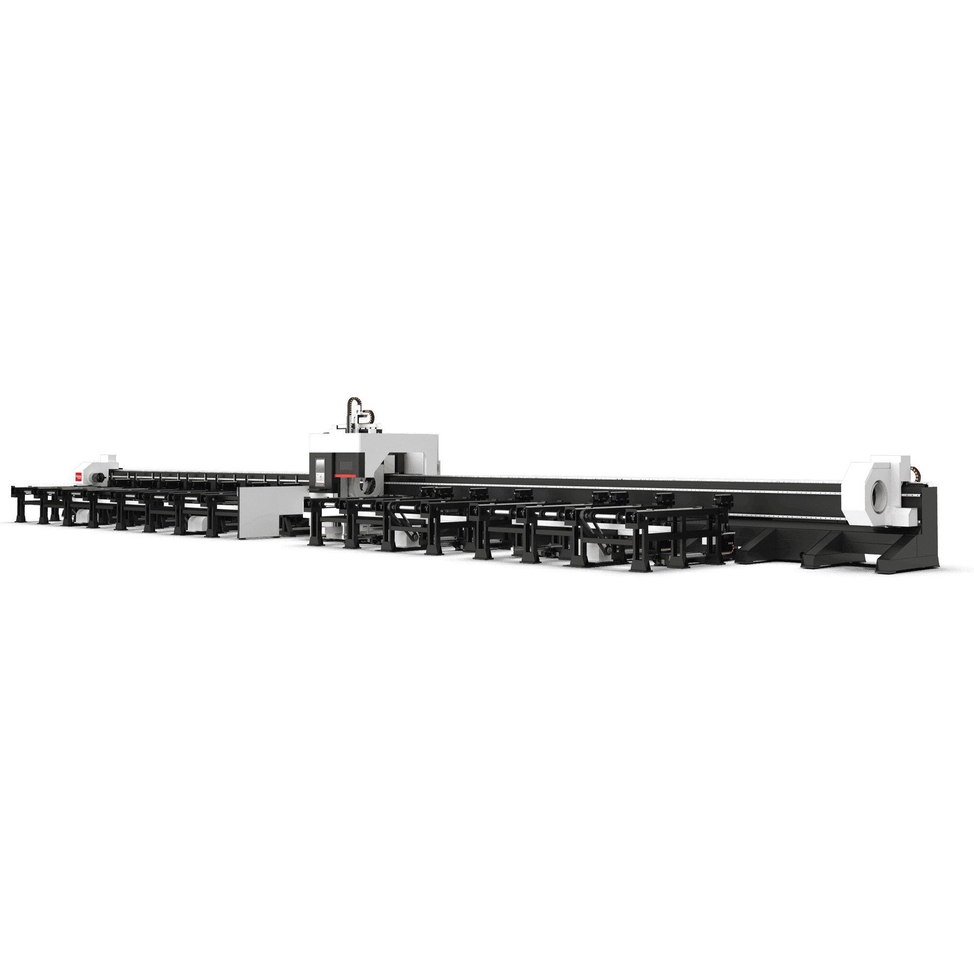 heavy duty cnc fiber laser pipe cutting machine img1
