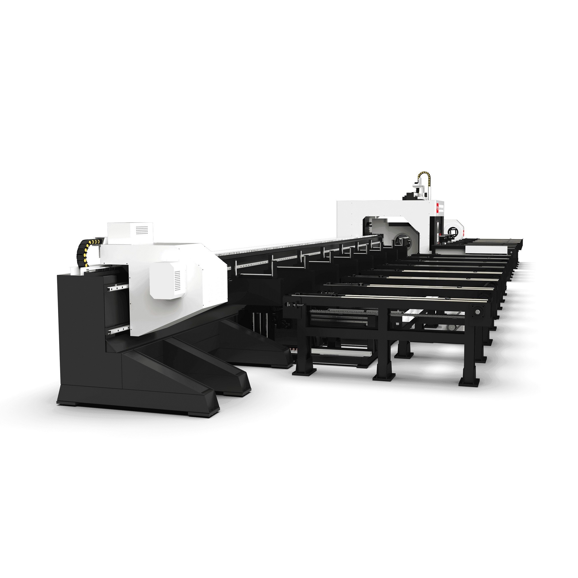 heavy duty cnc fiber laser pipe cutting machine img4