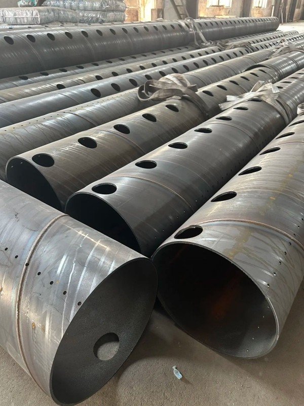 large round tubes