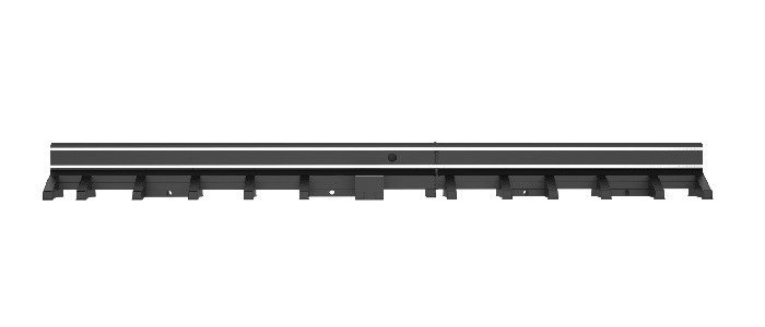 side mounted aircraft honeycomb bed