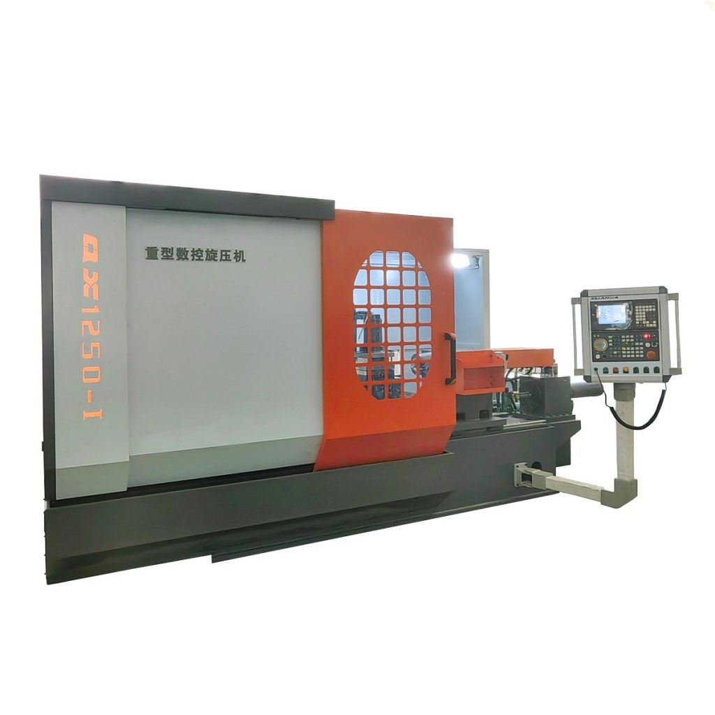 CNC-Metalldrückmaschine mit Einzelrolle img1