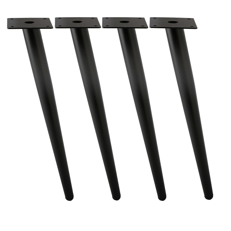 20 estilos de patas de mesa de metal con patas en ángulo
