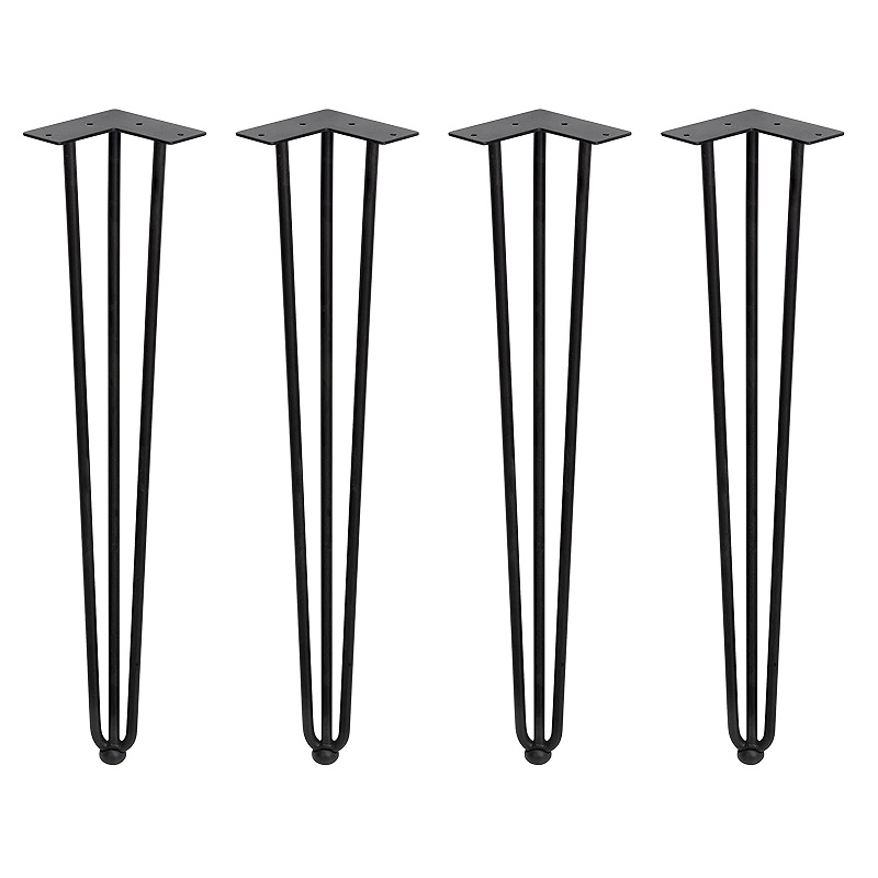 20 estilos de patas de mesa de metal, patas de horquilla