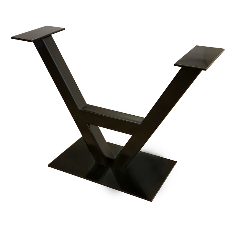 20 estilos de patas de mesa de metal con patas en forma de V