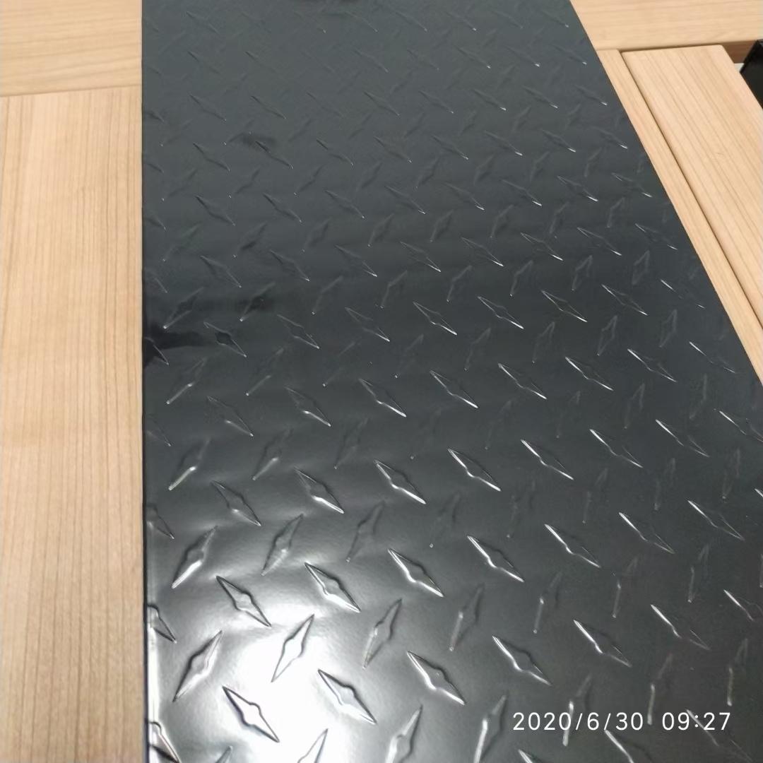 painel de parede decorativo feito de placa de alumínio diamantada