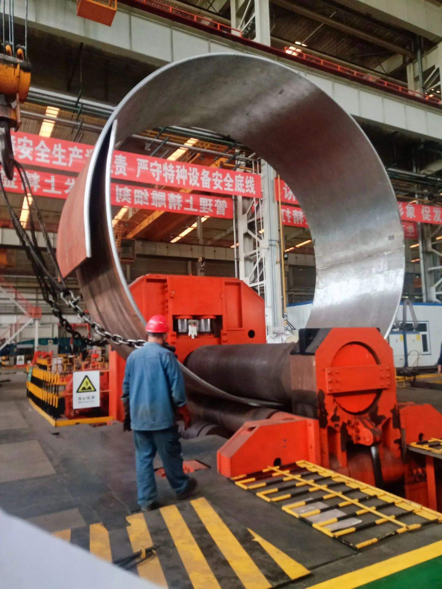 hydraulic plate rolling machine 1
