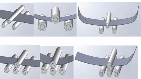 plate rolling technology 3d overview diagram