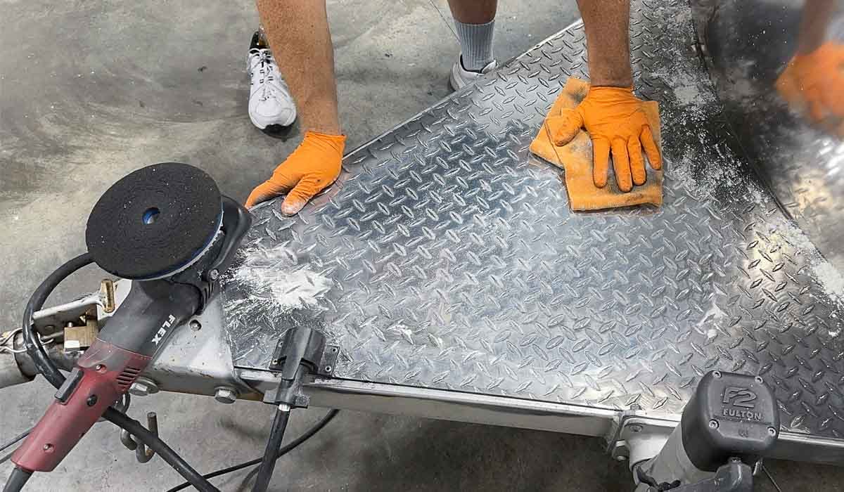 remover hologramas da placa de diamante de alumínio 4