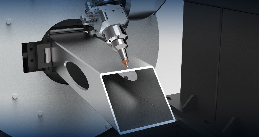 square tube bevel cutting