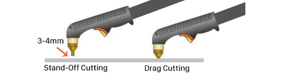 stand off cuttingdrag cutting