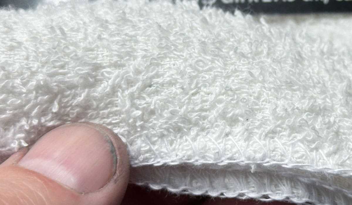toalha de microfibra de tecido felpudo