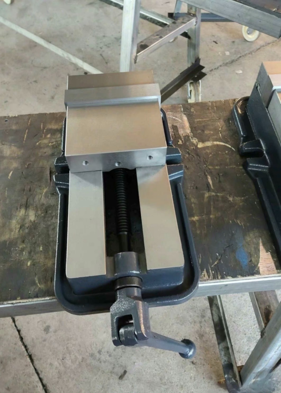 a vise is the most common fxture