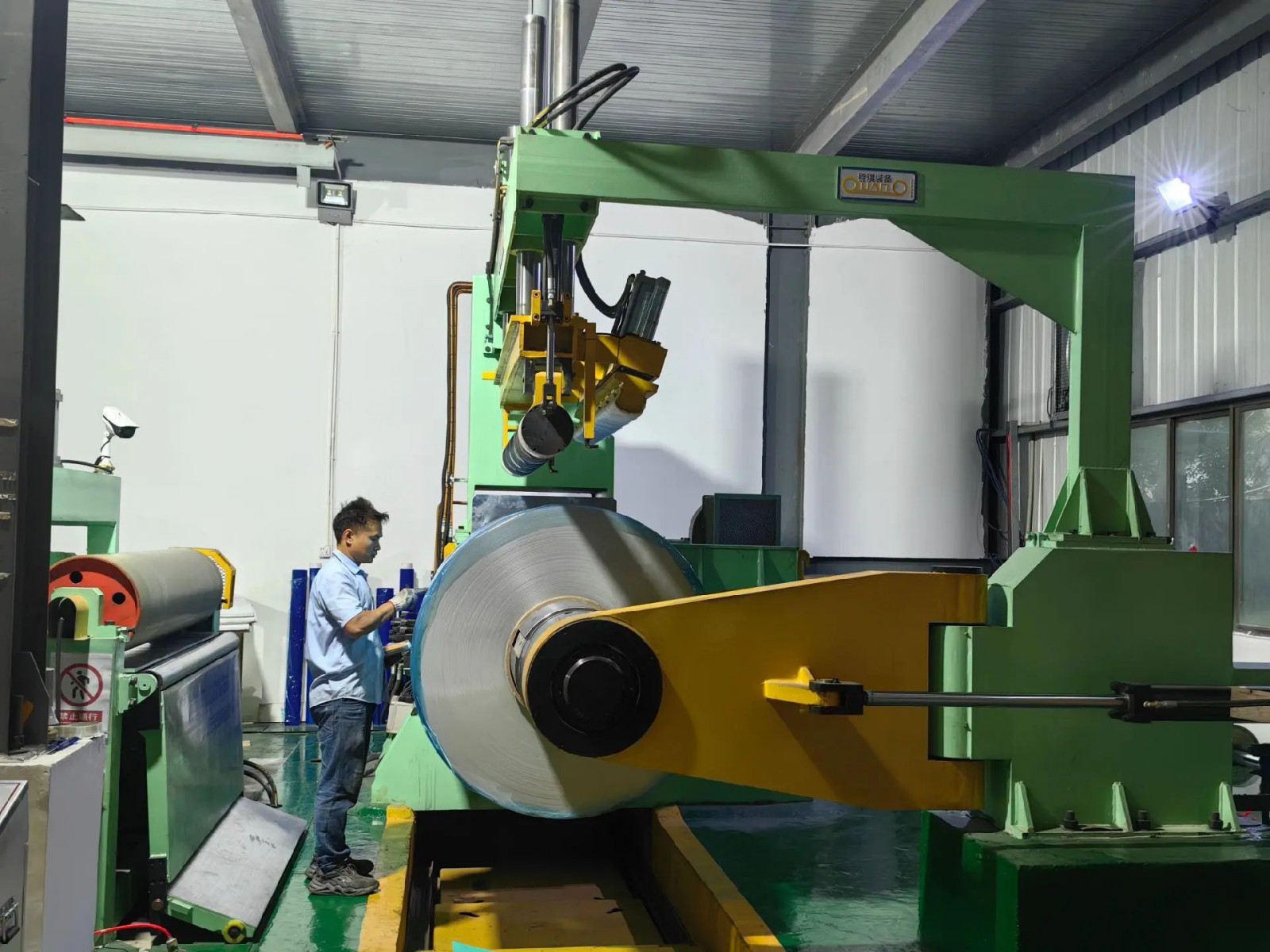 alekvs metal plate slitting line 1