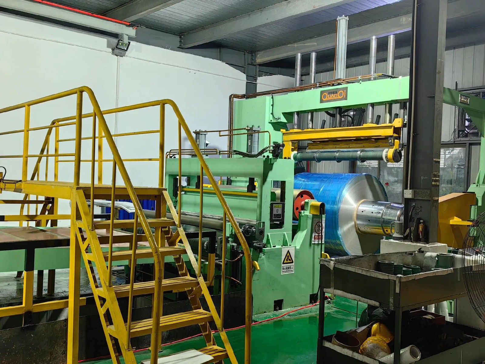 alekvs metal plate slitting line 2