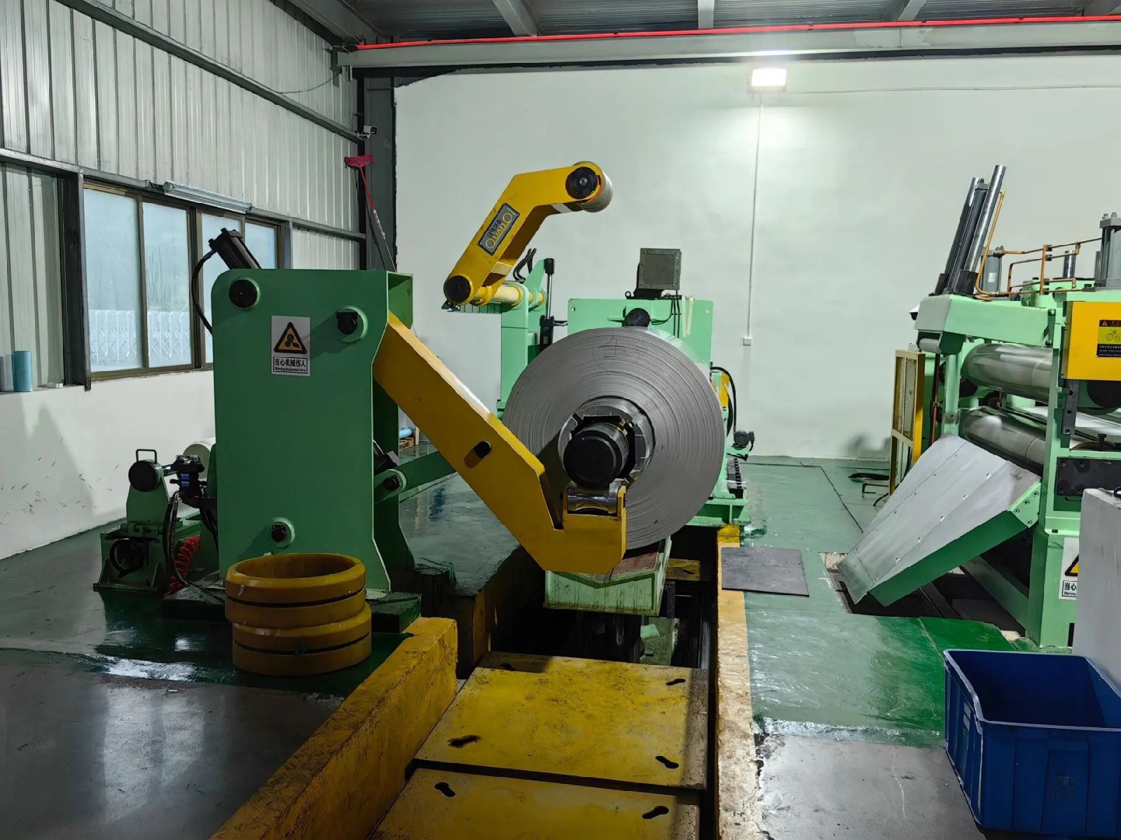 alekvs metal plate slitting line 3