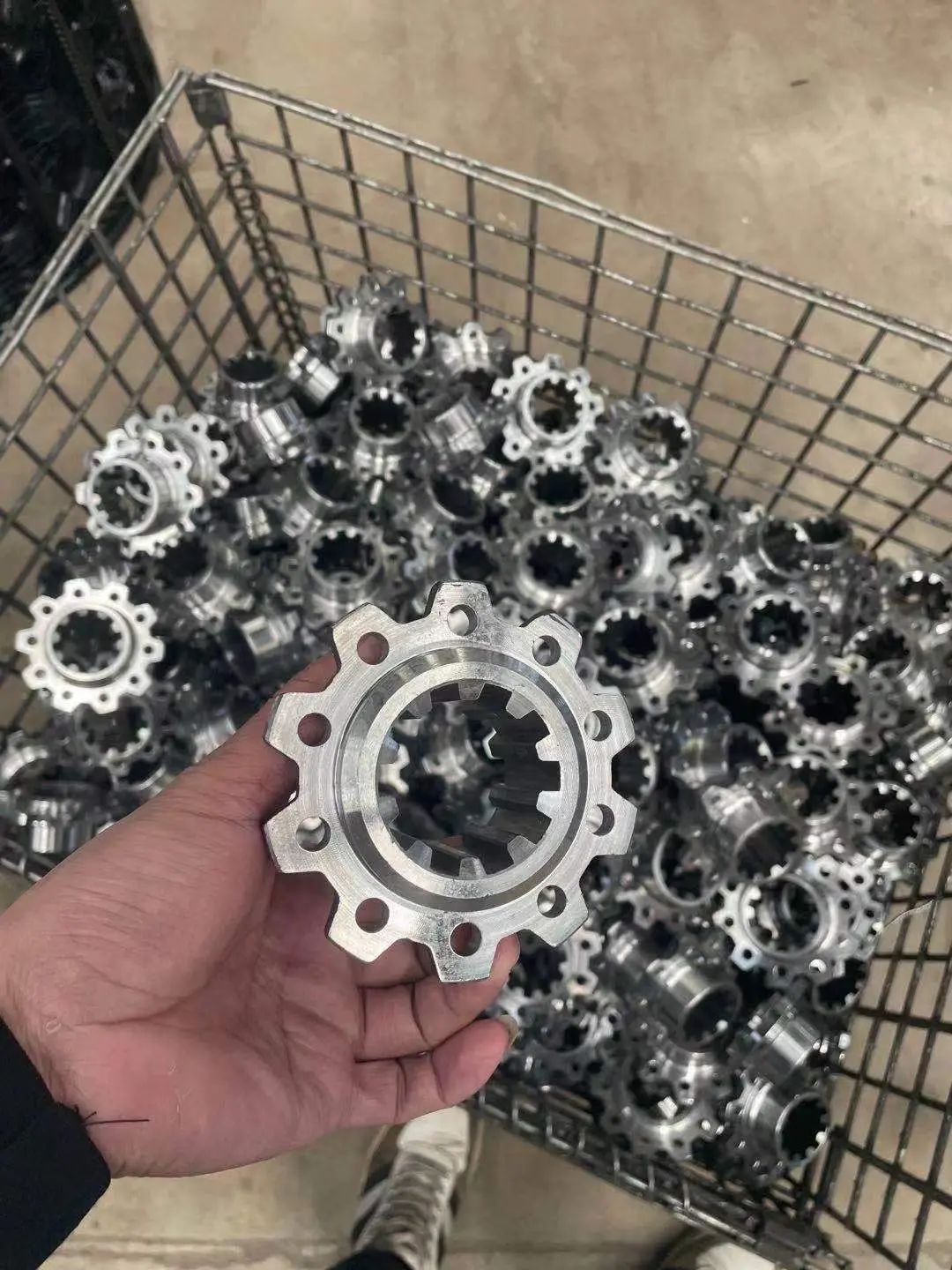 complex hole shapes cut by broaching
