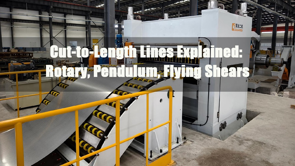 cut to length lines explained rotary pendulum flying shears