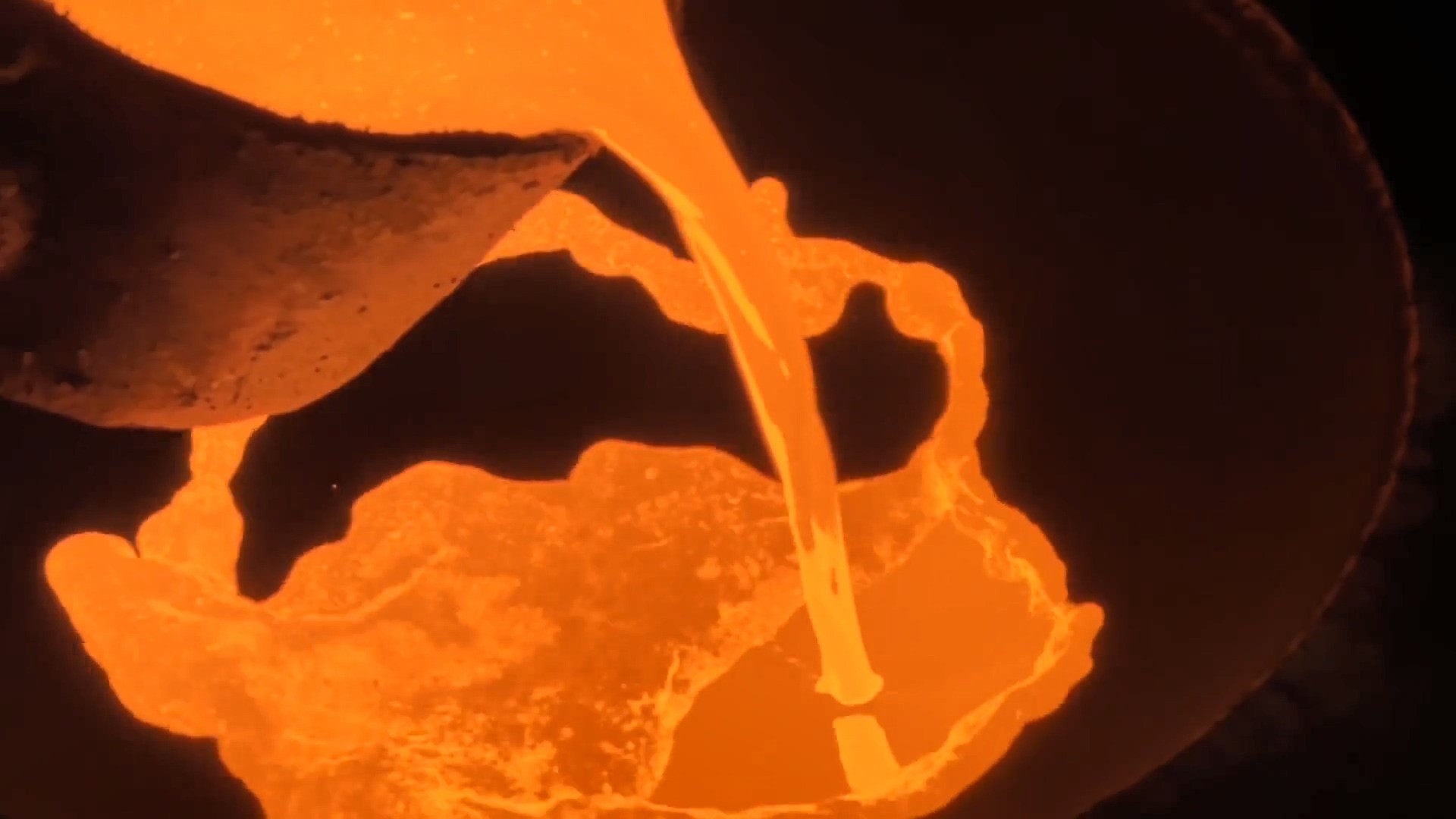 iron is melted in electric furnace or cupola furnace to form molten metal