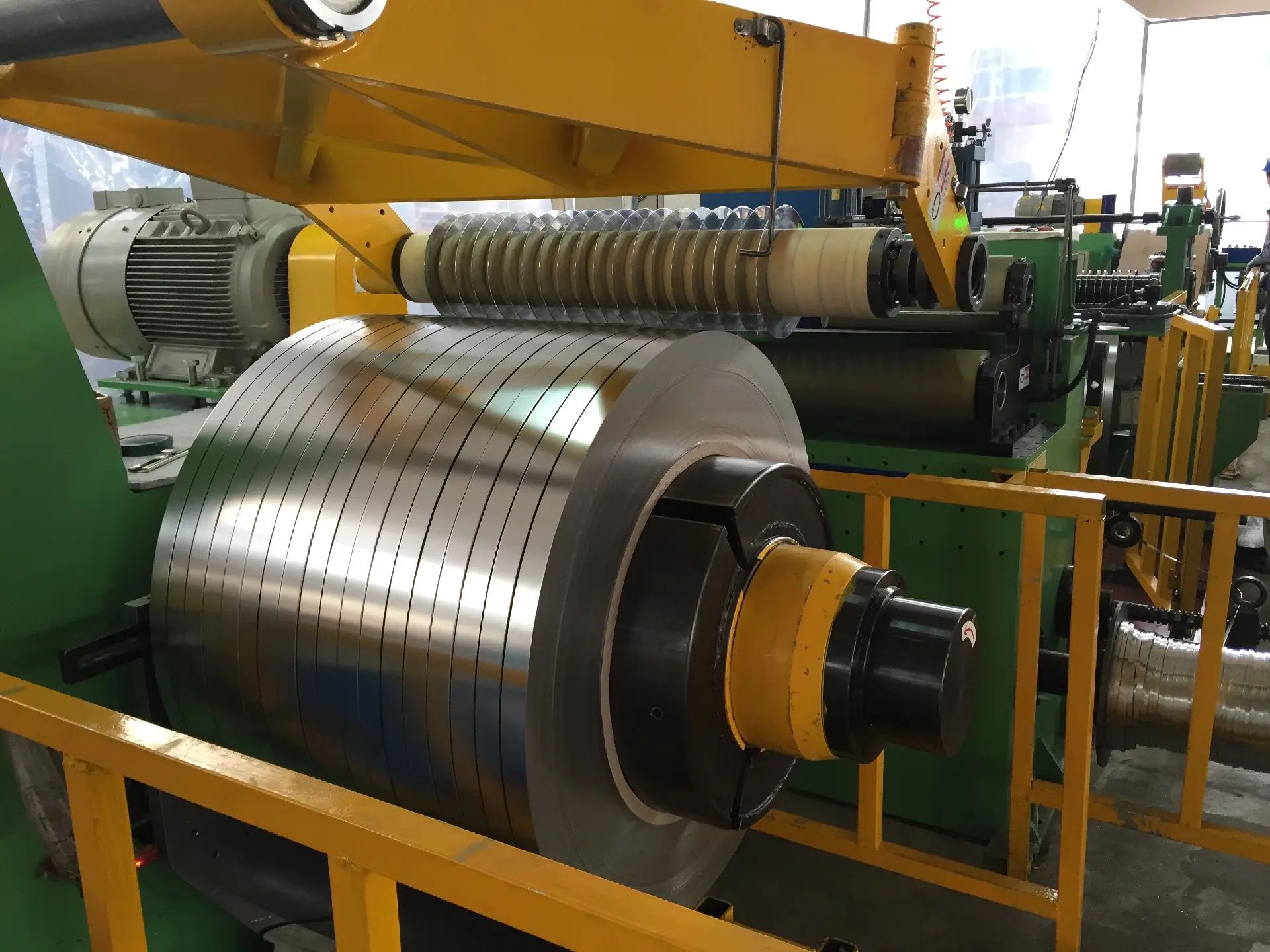 sheet metal stainless steel thin plate slitting line