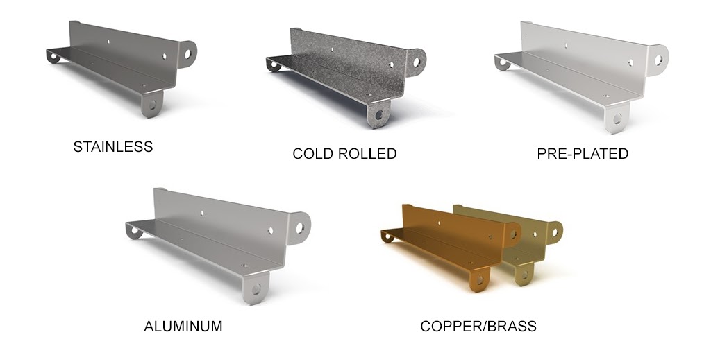 common materials for sheet metal fabrication with properties