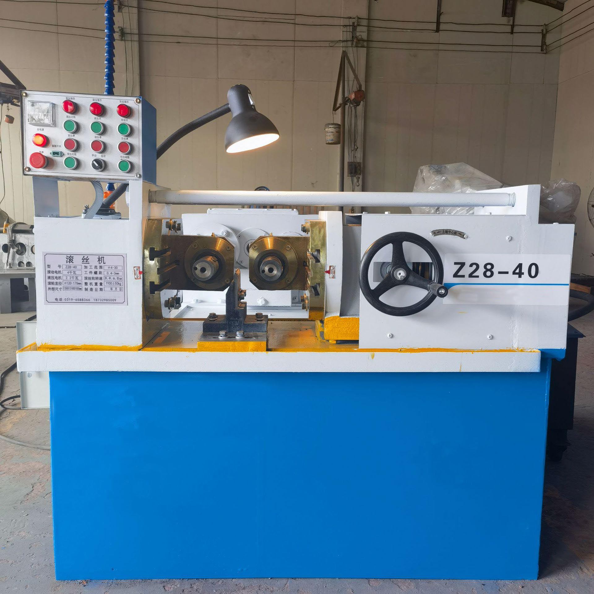2 axis precision thread rolling machine for bolts lead screws