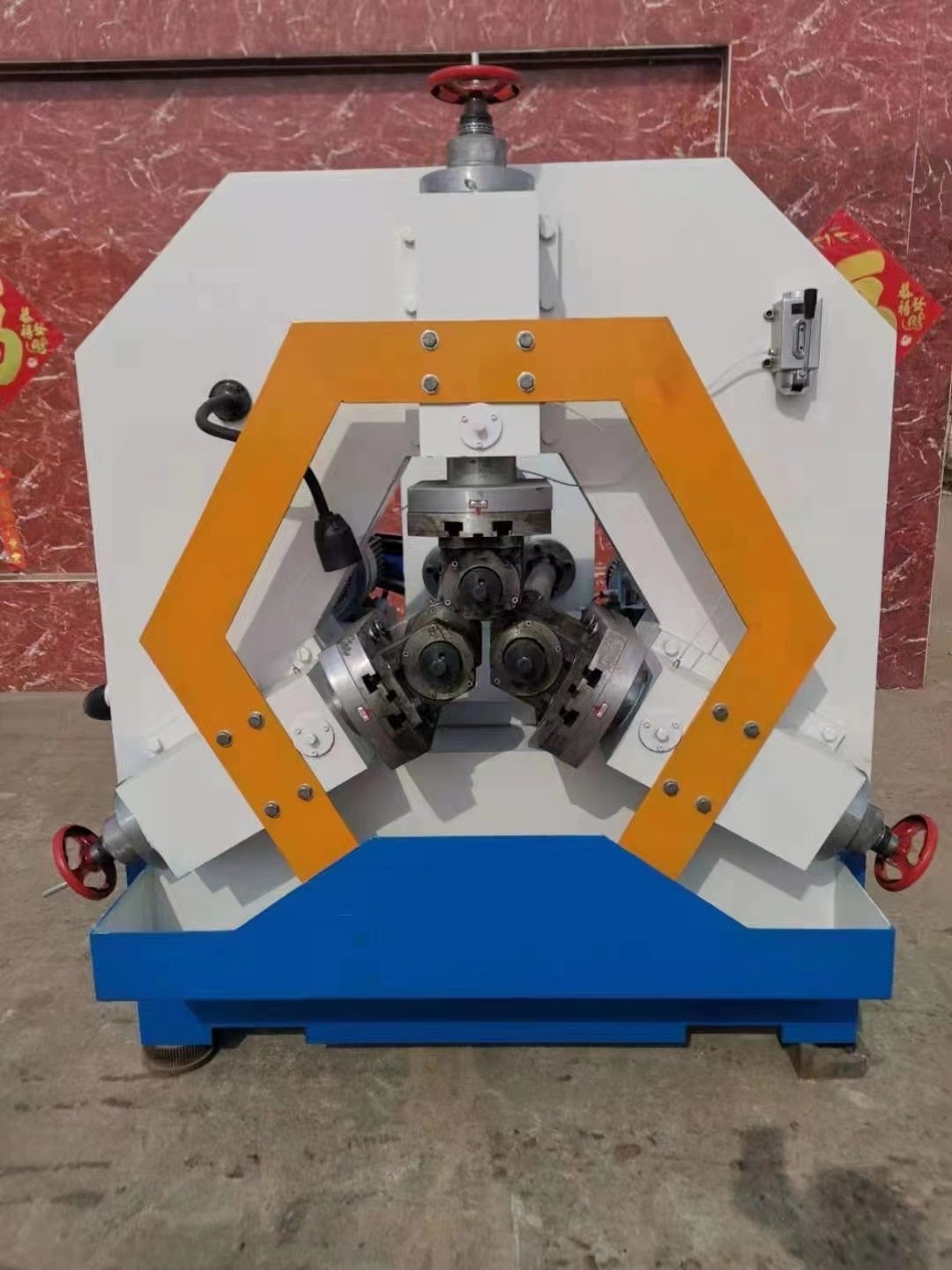 3 die cnc servo thread rolling machine %c2%b10 01mm precision