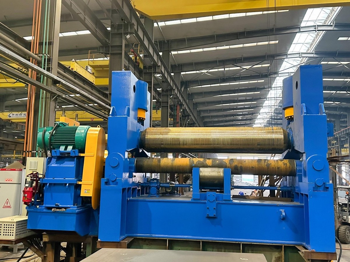 máquina de laminação de placas de 3 rolos aek w11s