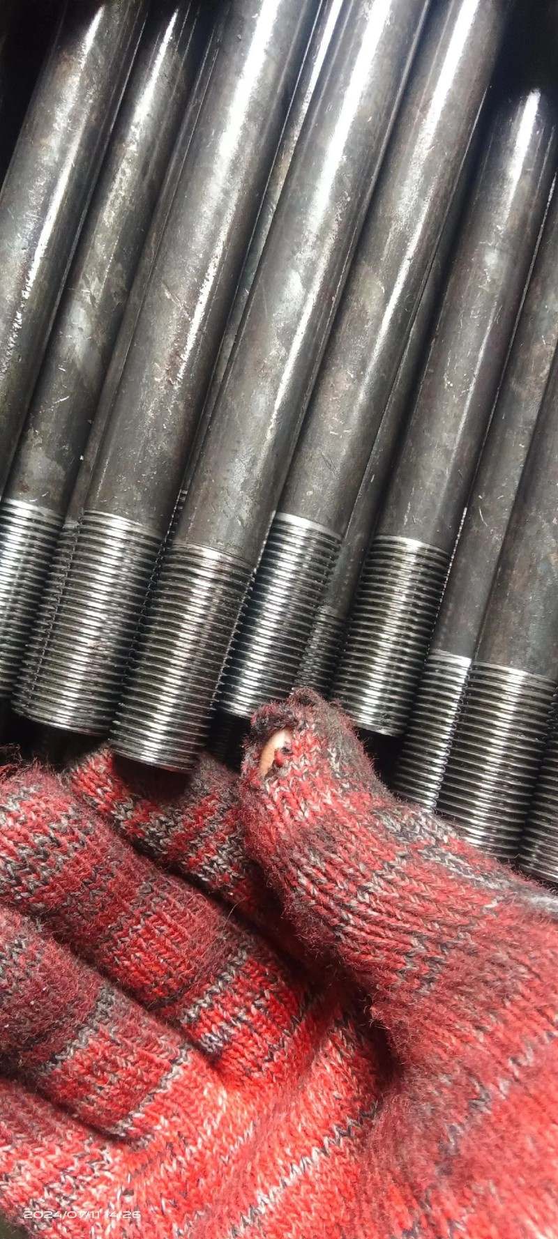 cnc automatic thread rolling machine precision threaded rods studs production