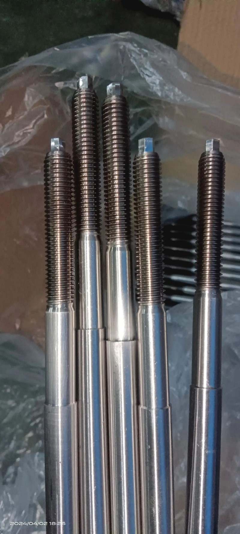 cnc automatic thread rolling machine spindlesrodsparts for precision threading