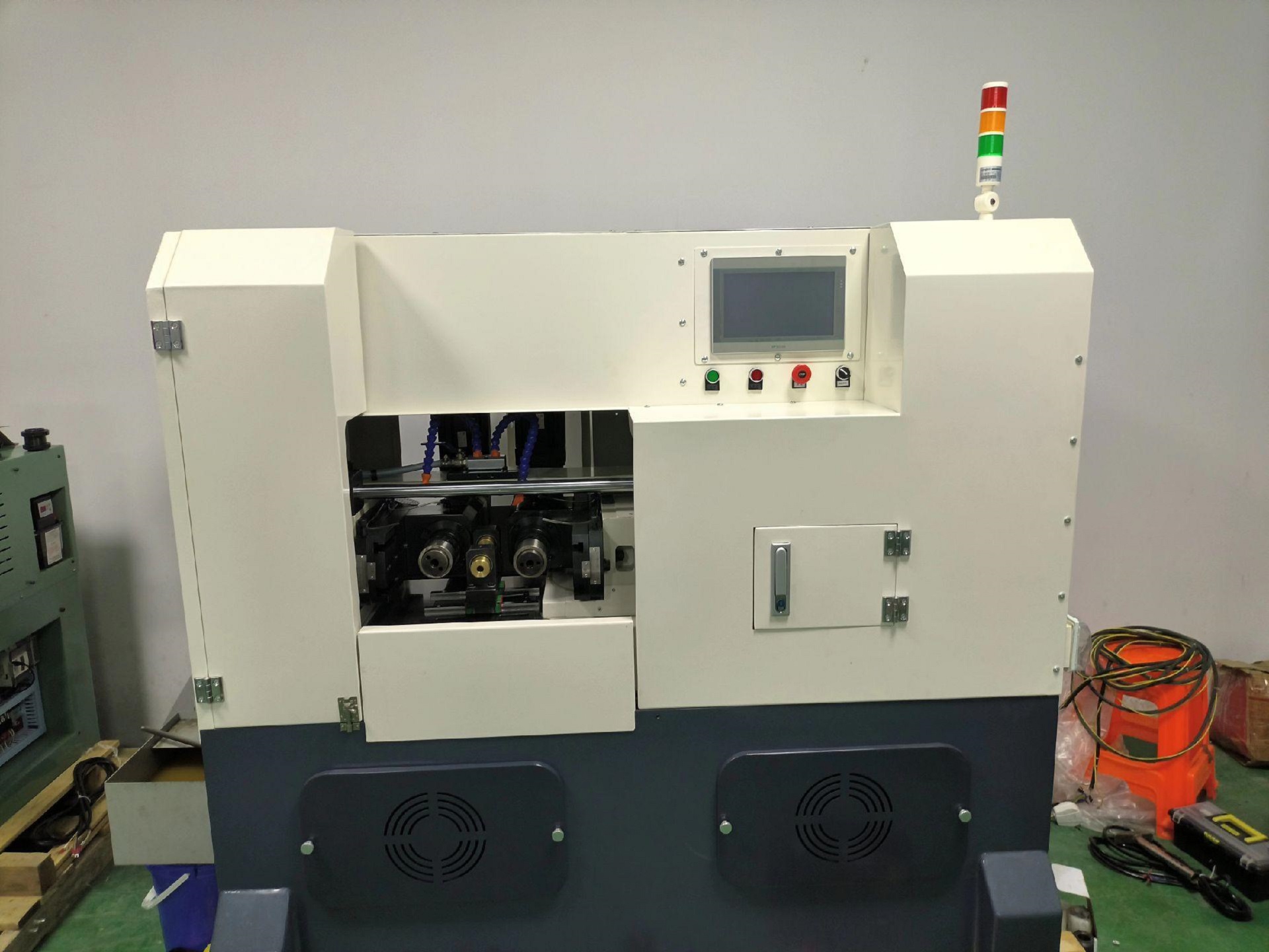 cnc automatic thread rolling machine