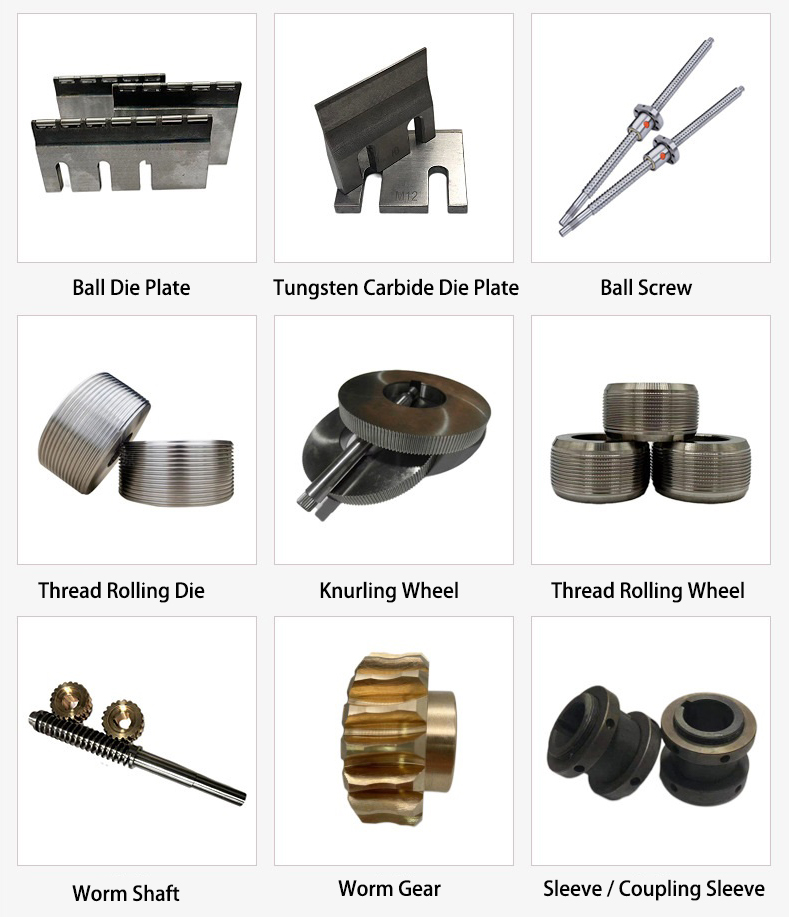 cnc precision thread profile rolling machine for multi applications
