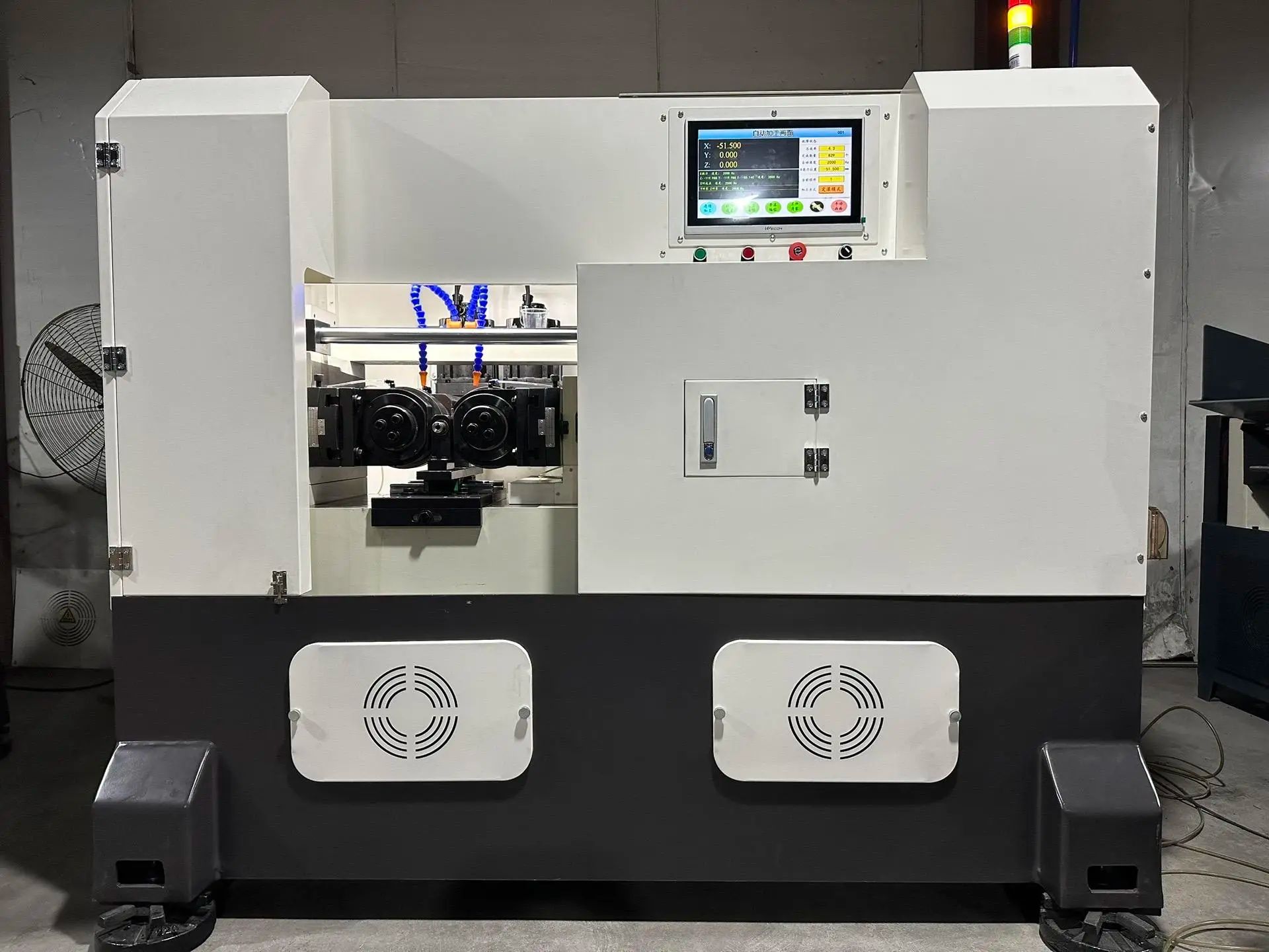 cnc thread rolling machine advanced options to enhance rolling capability