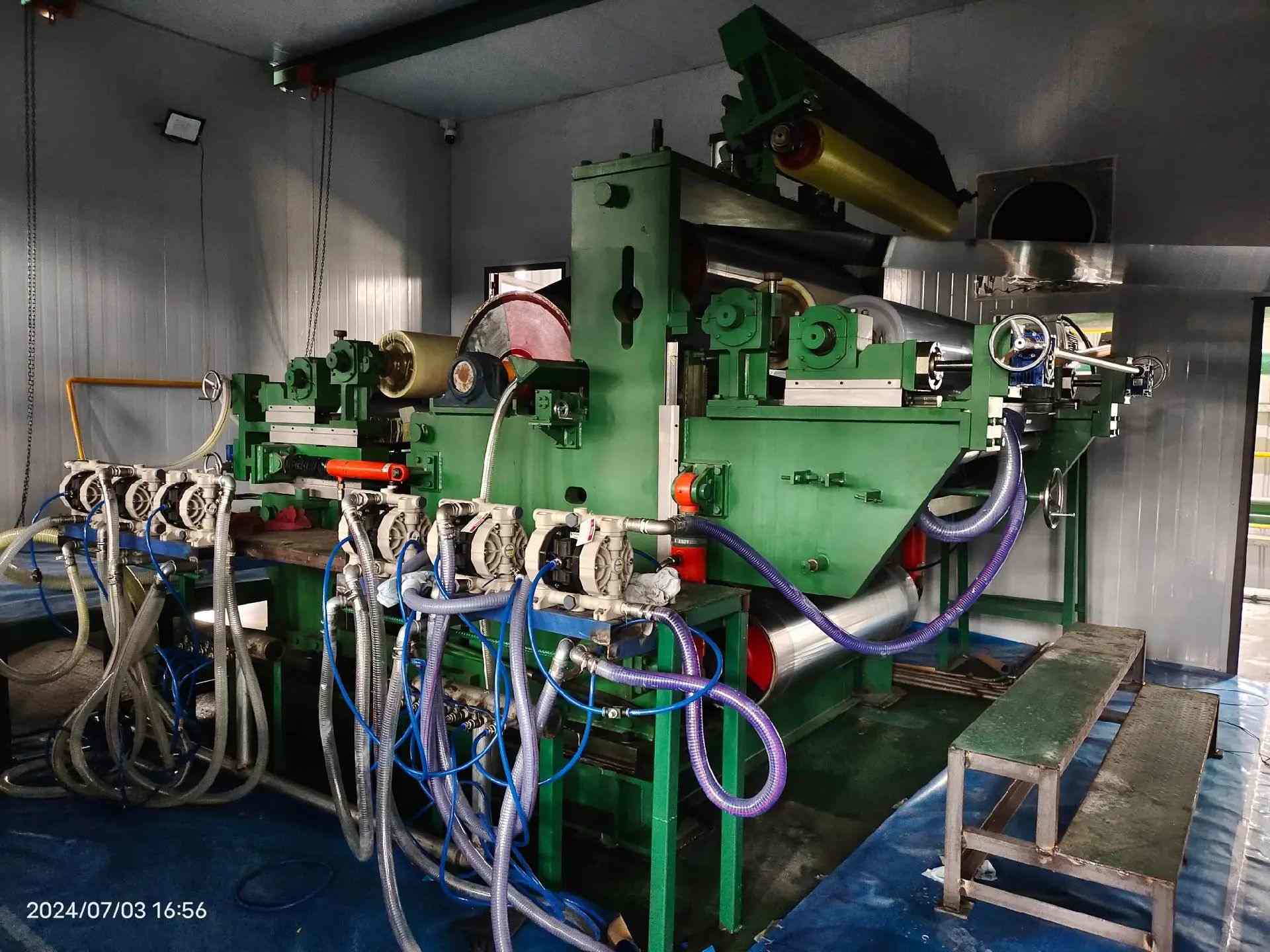 Línea de recubrimiento de bobinas para paneles de techo para electrodomésticos de construcción