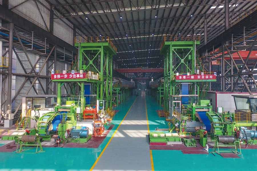 Línea de recubrimiento de color para bobinas de acero PPGI y PPGL
