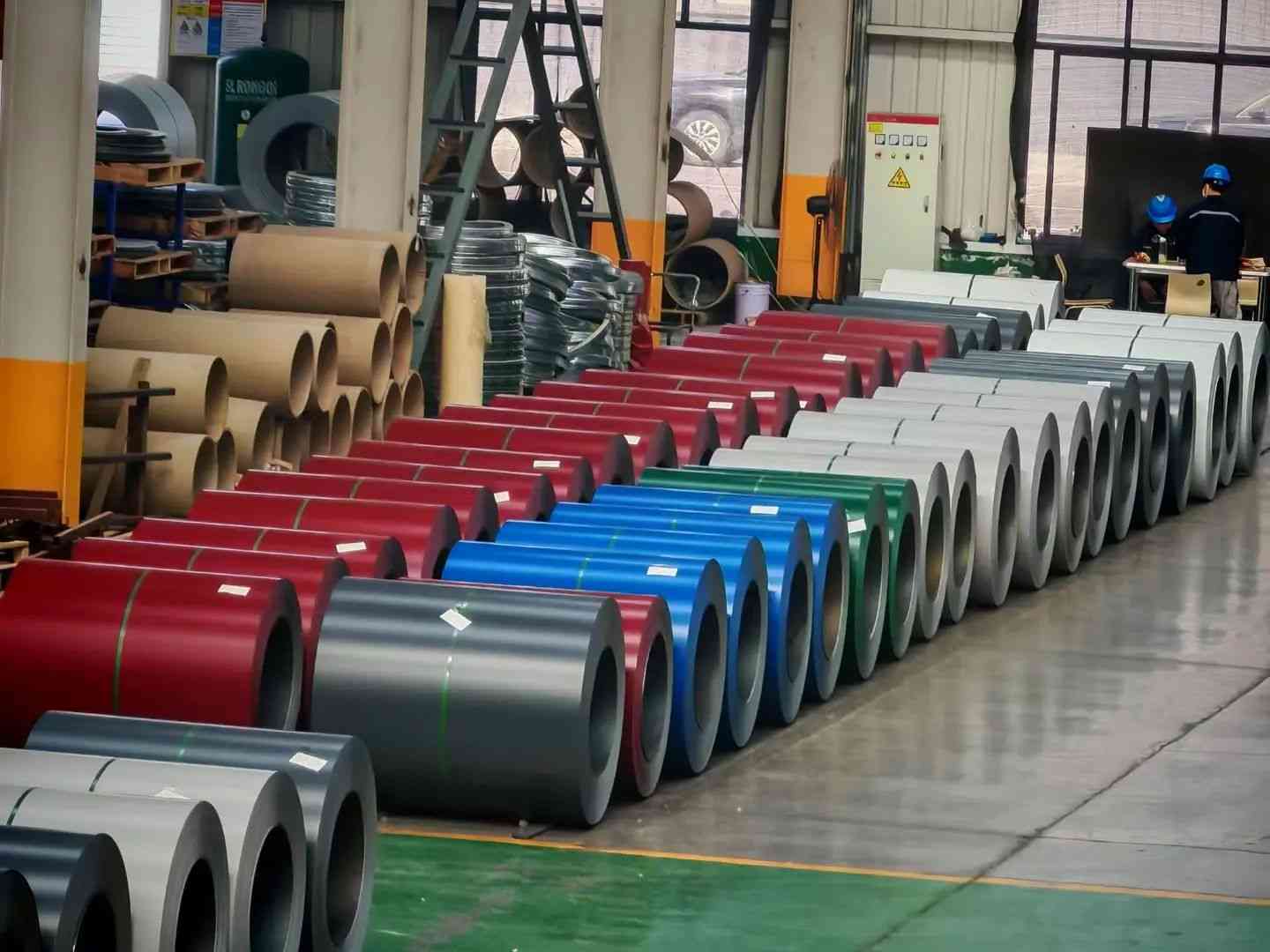 Bobina galvanizada recubierta de color 1