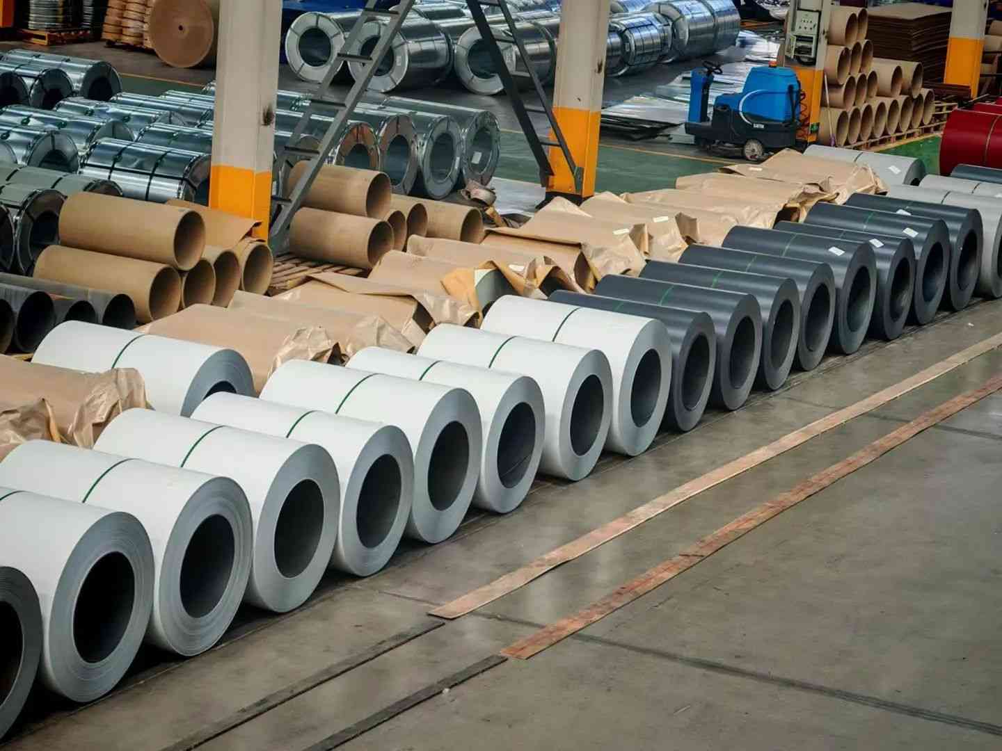 bobina galvanizada recubierta de color