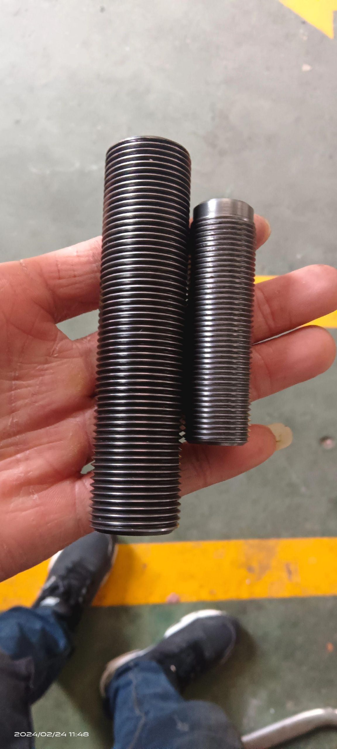 custom profile thread rolling for industrial parts