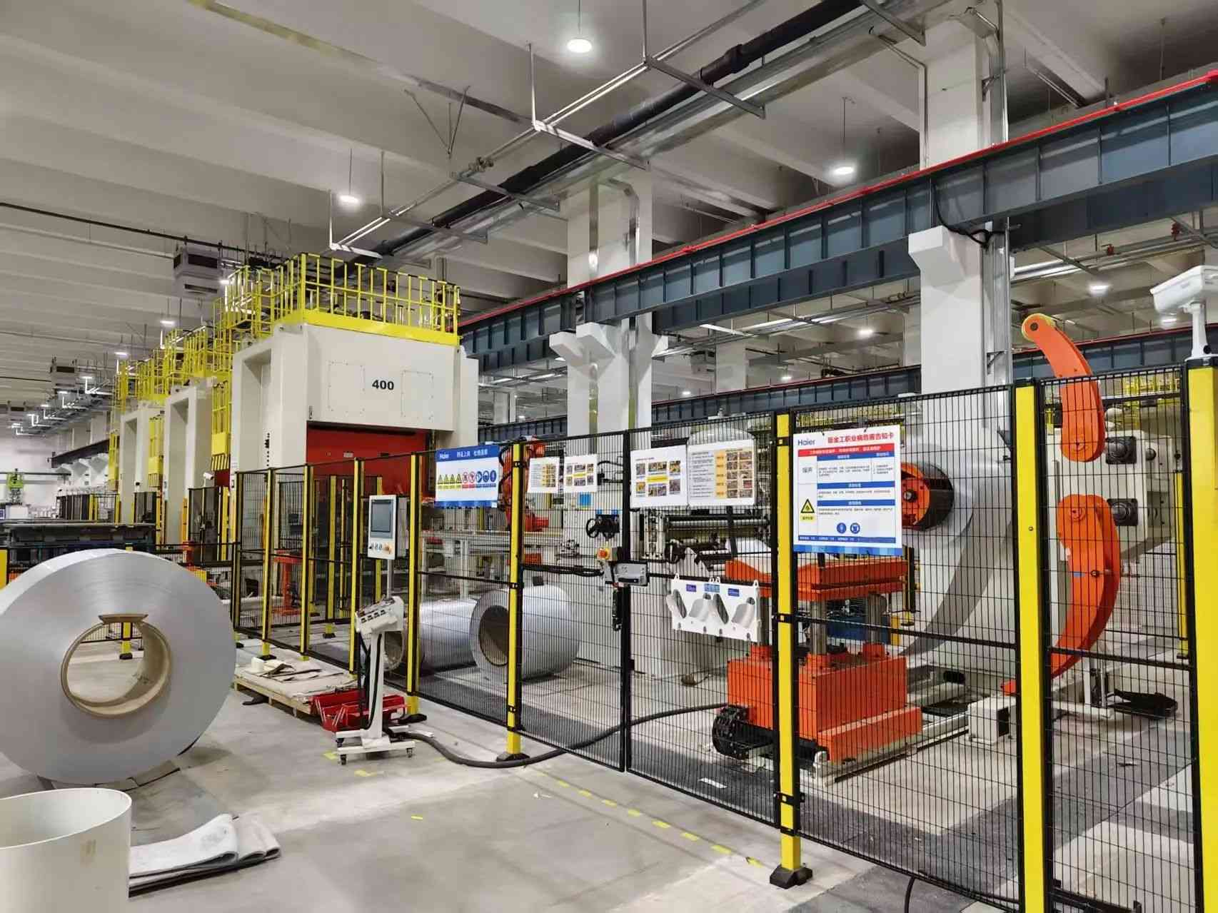 Sistema desapilador de alta precisión para la producción de prensas de estampación