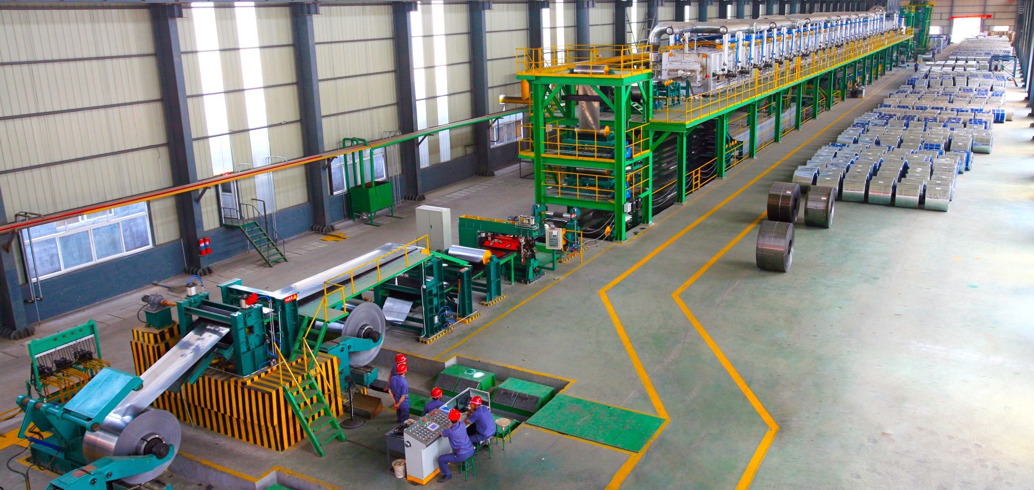 hot dip galvanized hot rolled steel coil production line alekvs