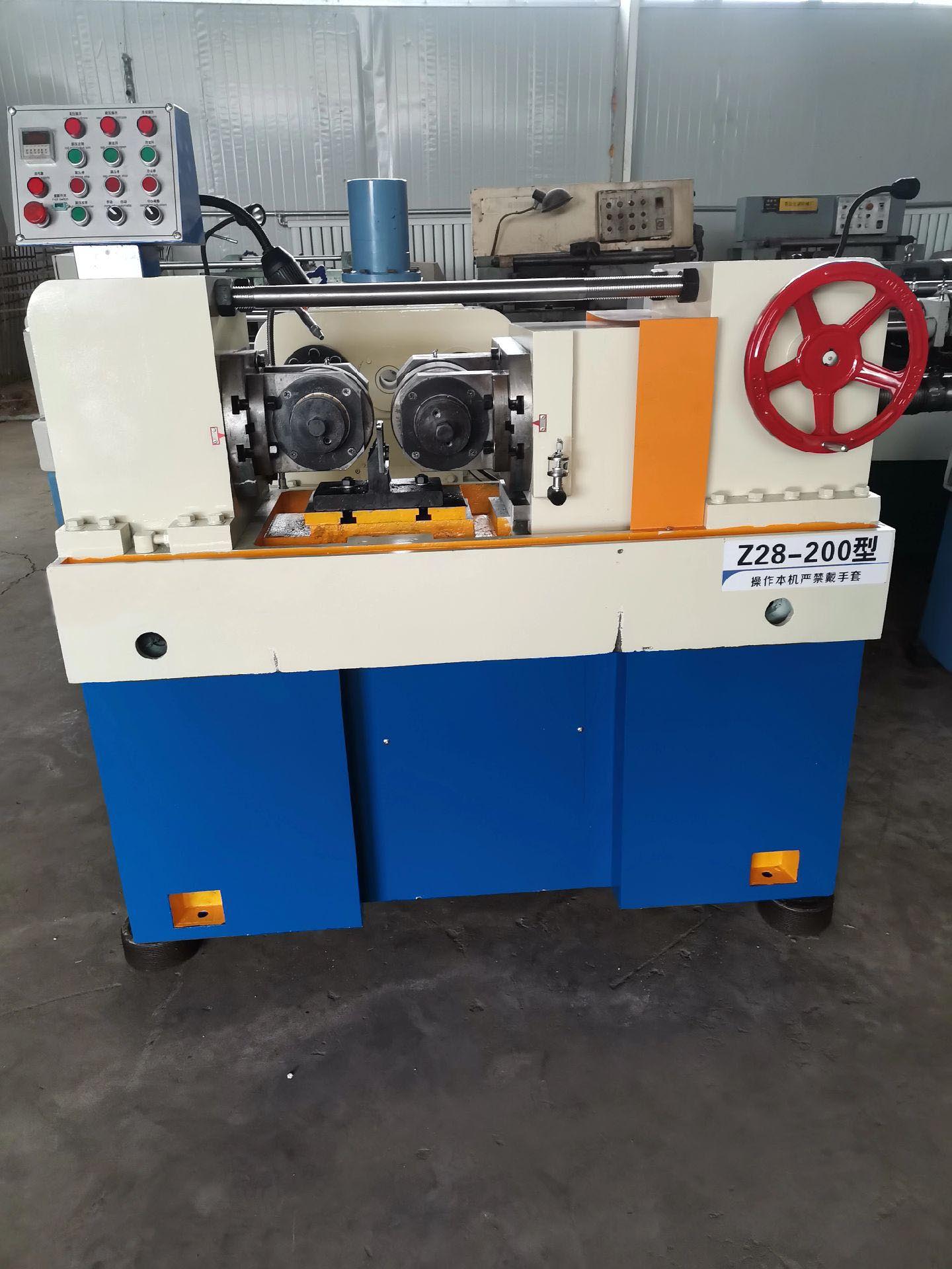 precision thread rolling machine for bolts and screws