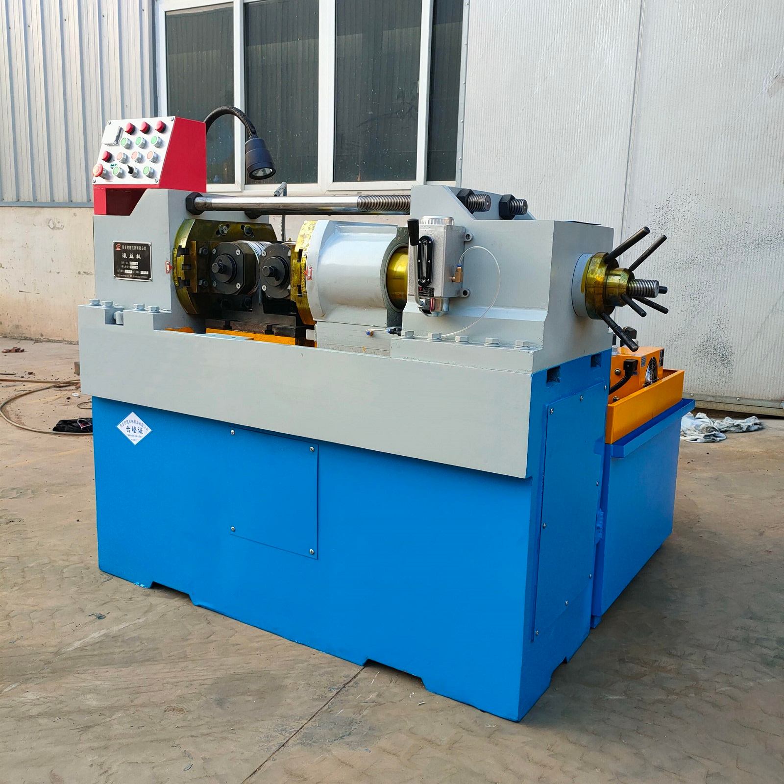 professional 2 axis thread rolling solutions for nuts rods