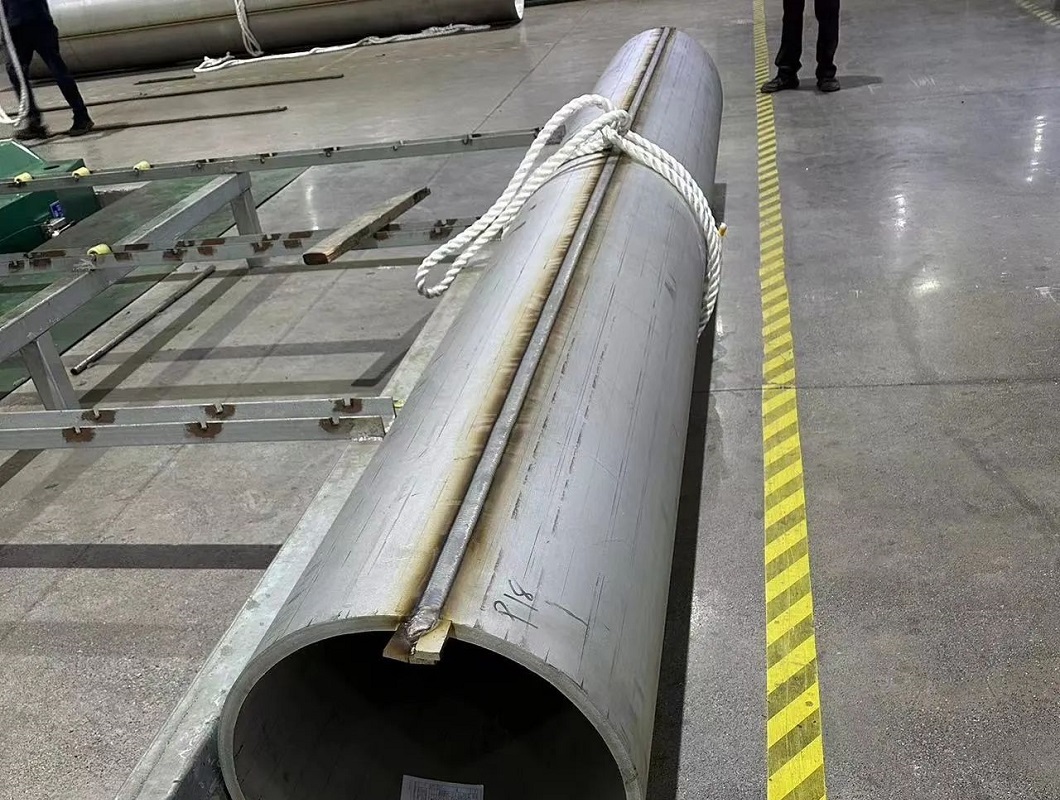 tubo de aço inoxidável laminado e soldado