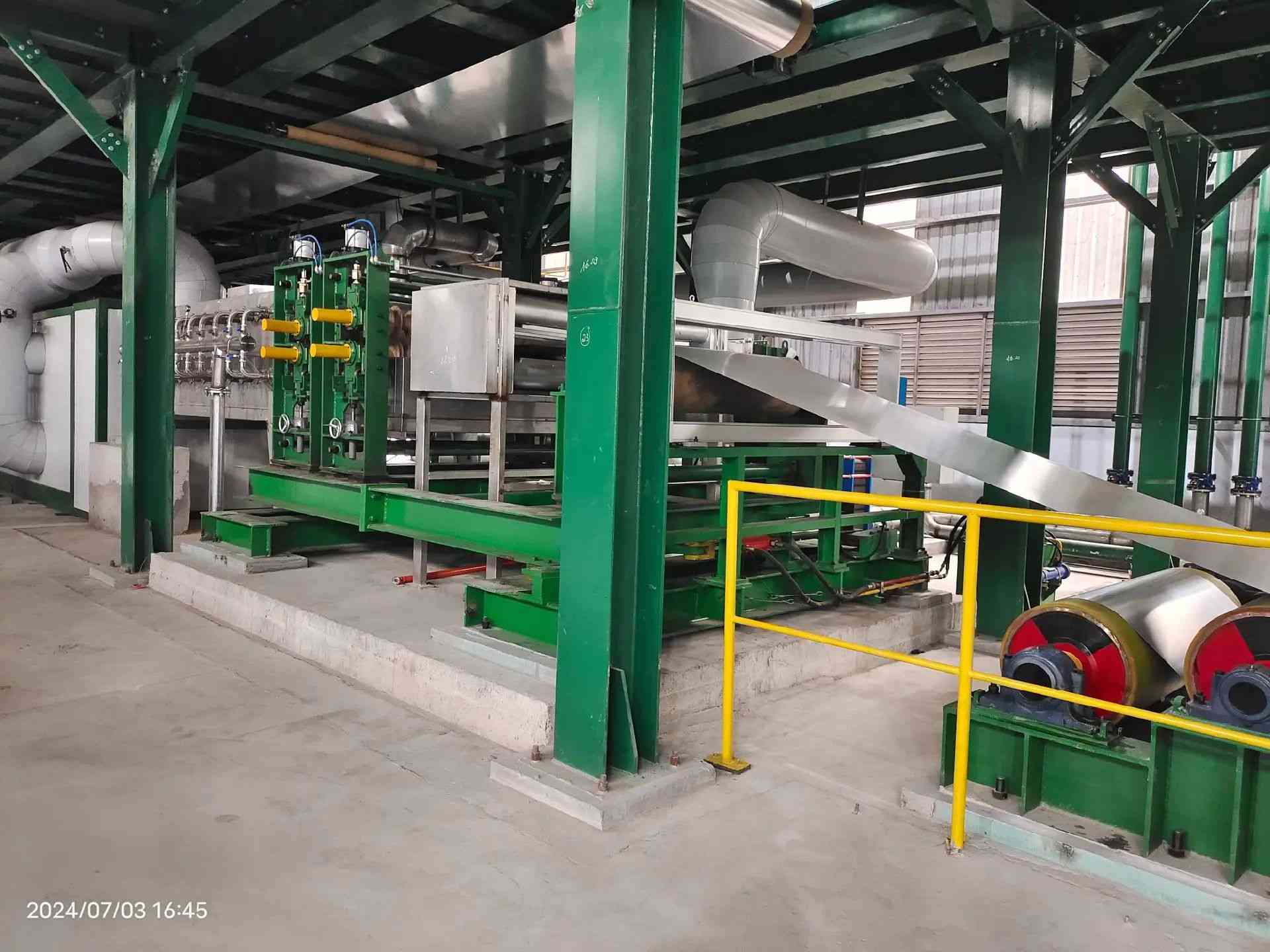 Equipo de recubrimiento de bobinas de acero y aluminio para acabado de color