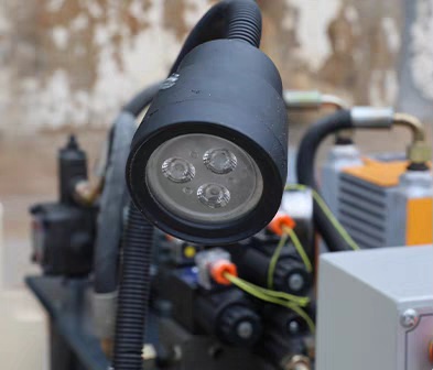 thread rolling machine explosion proof lighting