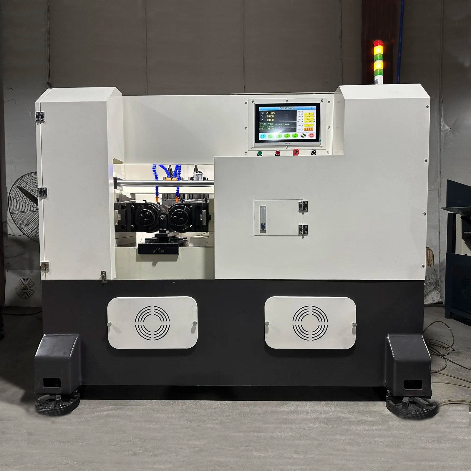 automatic cnc screw thread rolling machine img1