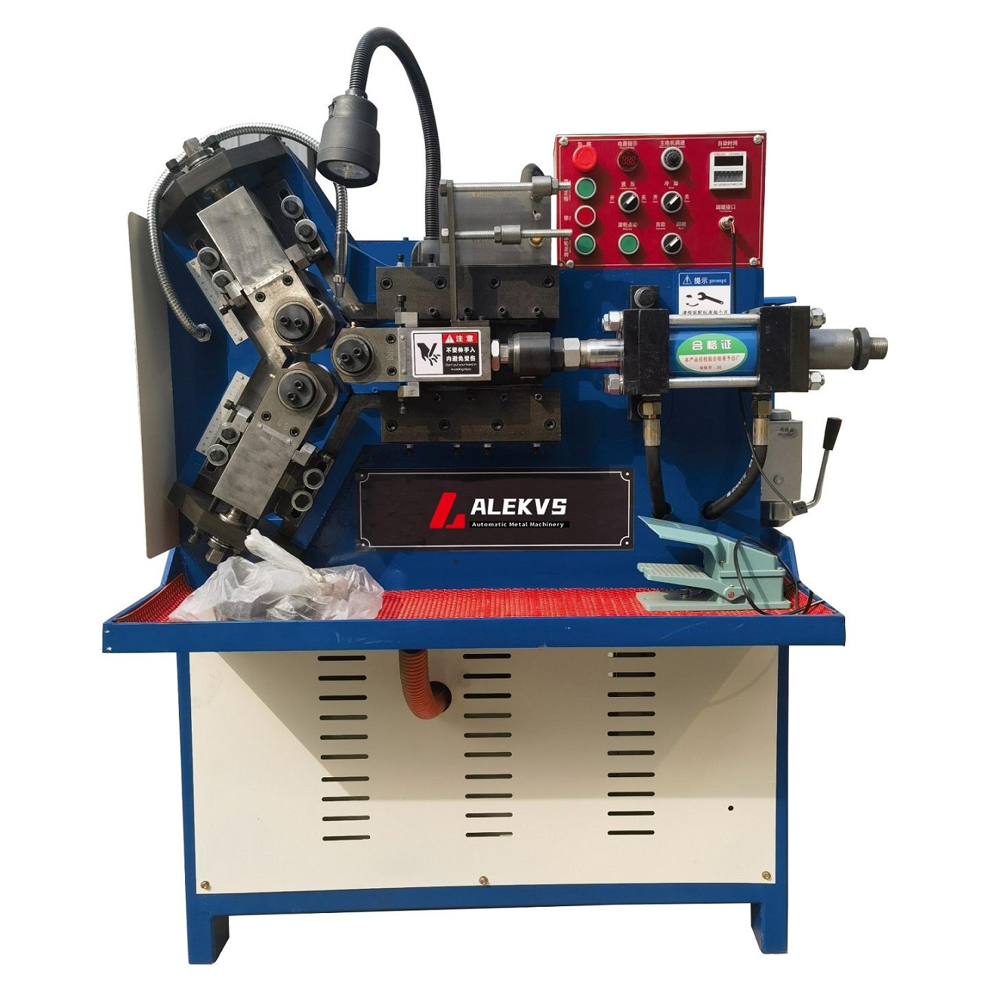 hydraulic 3 rollers thread rolling machine alekvs img3