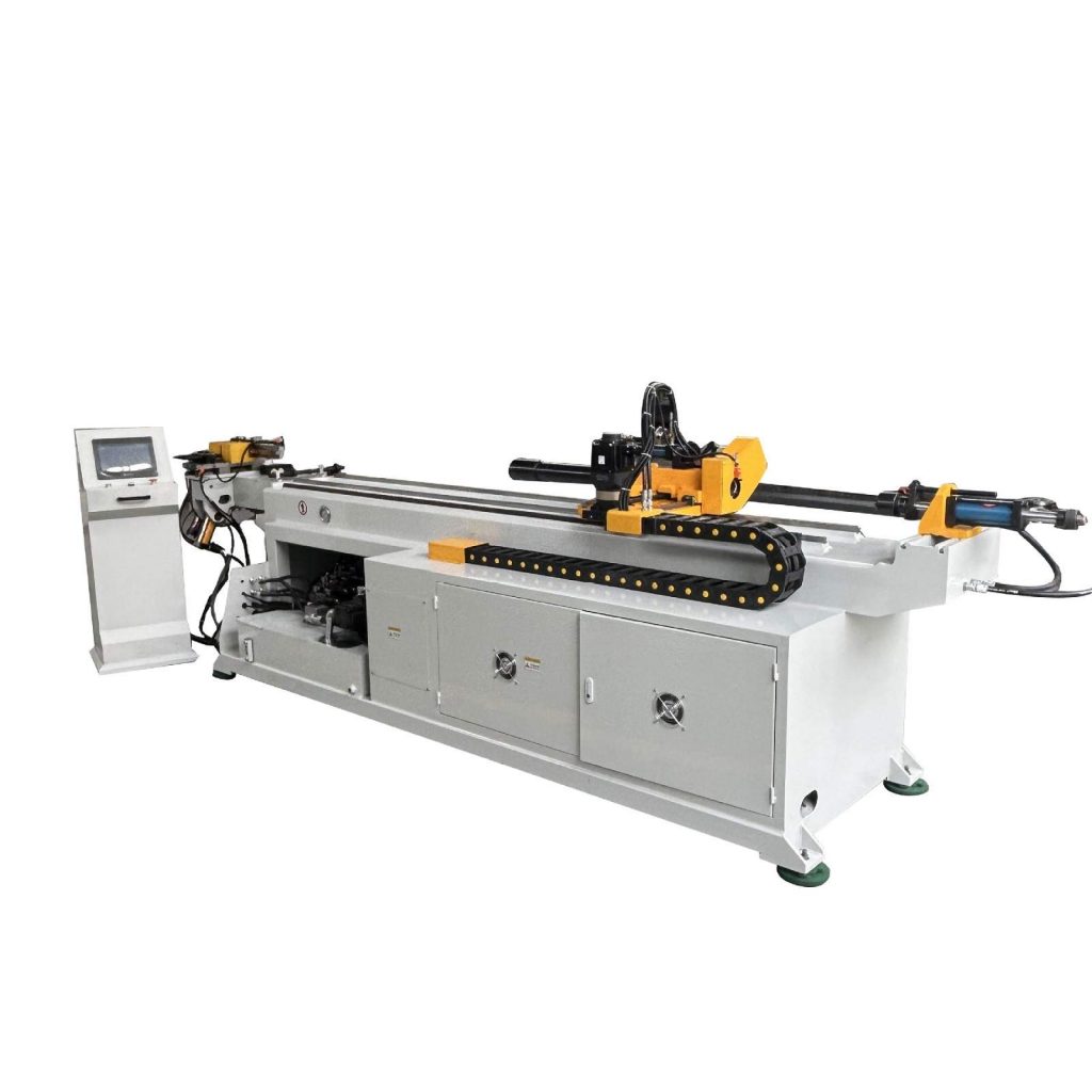 Máquina dobladora de tubos y tuberías semiautomática multieje img3