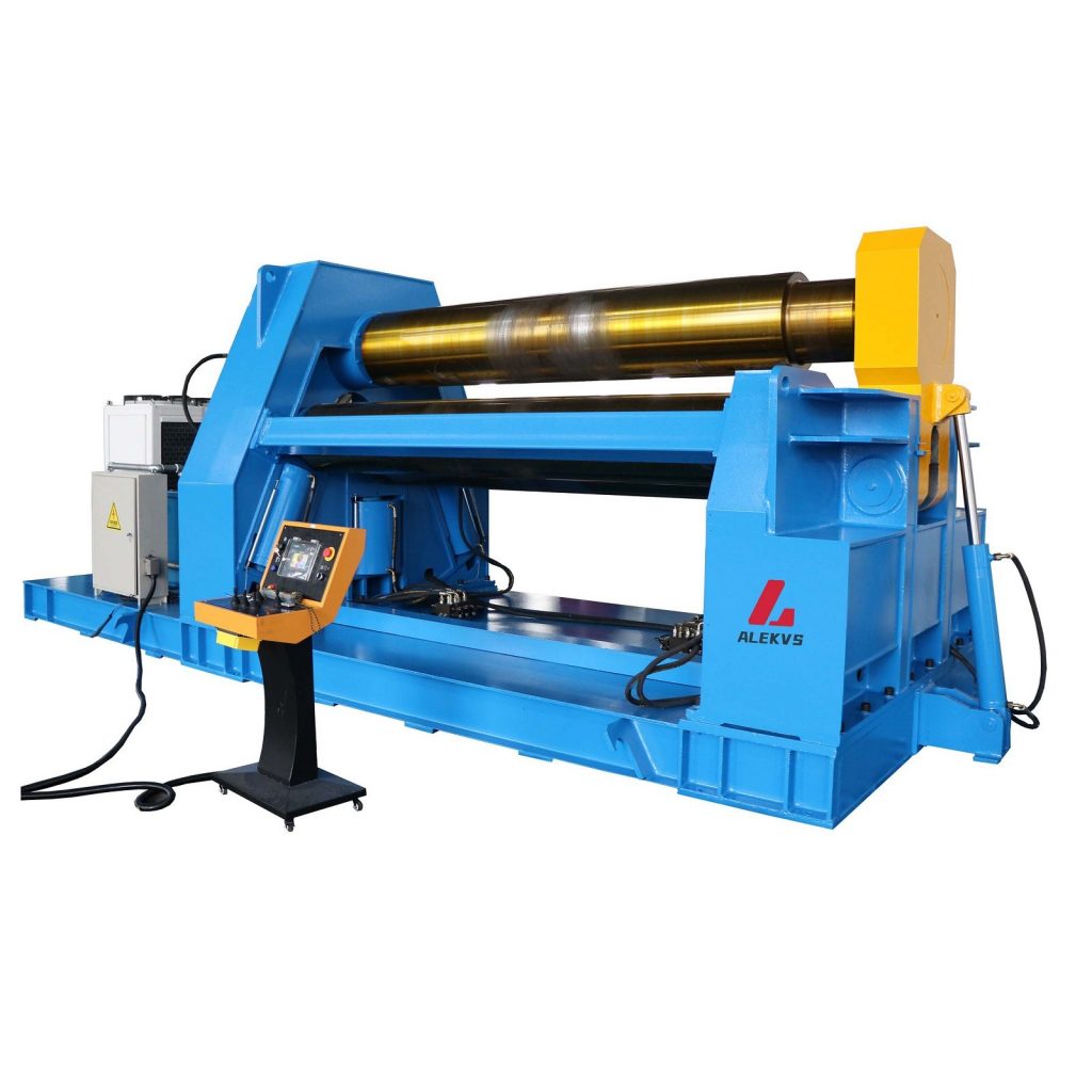 Máquina de laminação de placas w12nc 50x3000 4 rolos img1
